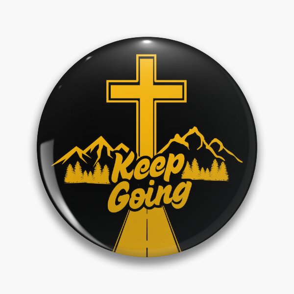 Item preview, Keep Going Christian Journey - Christian Quotes designed and sold by MoriaStore.