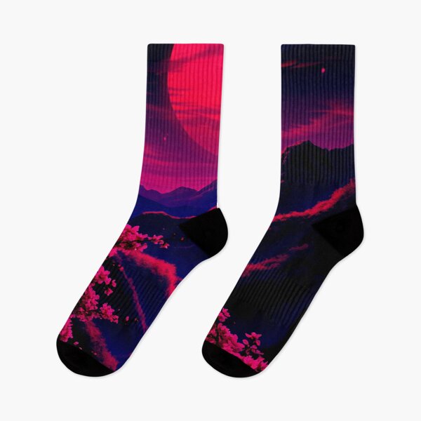Item preview, Sunset AI Artwork | Futuristic Landscape  designed and sold by typoinspired.