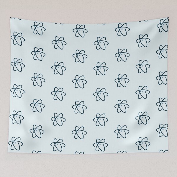 Item preview, Futuristic Atomic Science Symbol | STEM Physics Tech Merch designed and sold by OfficialBDC.