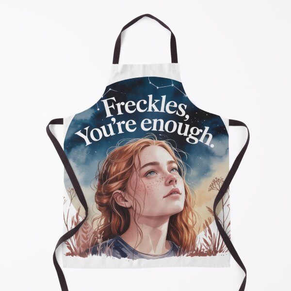 Item preview, Freckles You’re Enough Indie Folk Self-Love Outback #2 designed and sold by ThreadCultureAU.