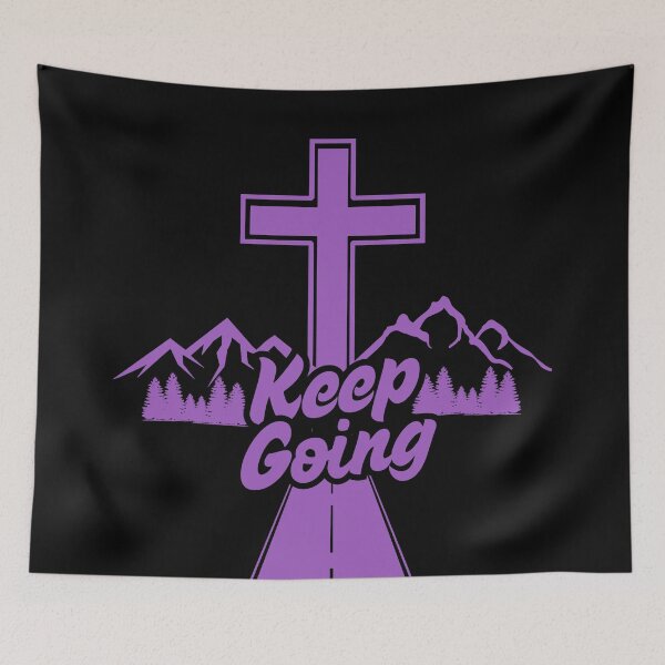 Item preview, Keep Going Christian Journey - Christian Art.  designed and sold by MoriaStore.