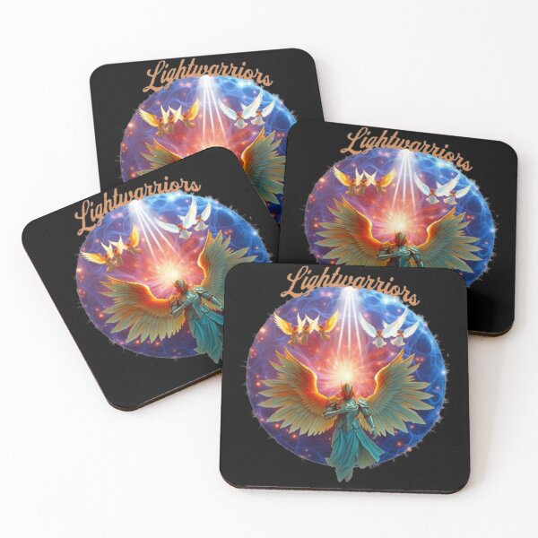 Item preview, Spiritual Lightwarriors Archangels in the cosmos designed and sold by DivineHaven.