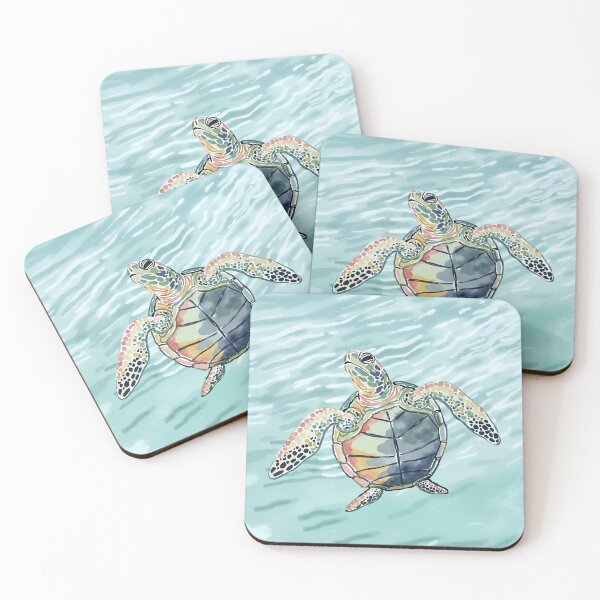 Item preview, Sea Turtle Watercolor designed and sold by Magnolia Valley Art.
