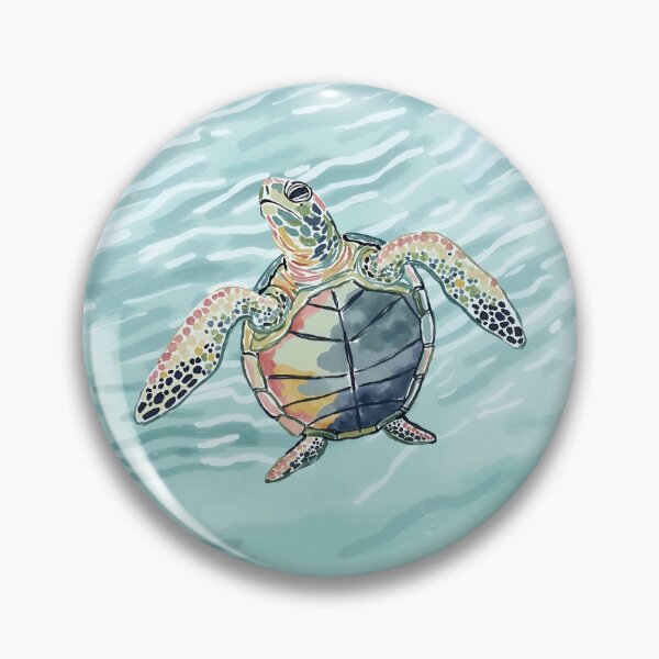 Item preview, Sea Turtle Watercolor designed and sold by Magnolia Valley Art.
