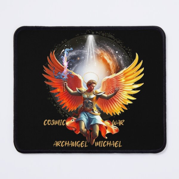 Item preview, Spiritual Archangel Michael in Cosmic War designed and sold by DivineHaven.