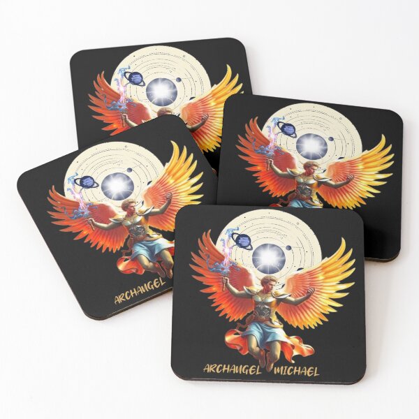 Item preview, Spiritual Archangel Michael in Cosmic War designed and sold by DivineHaven.