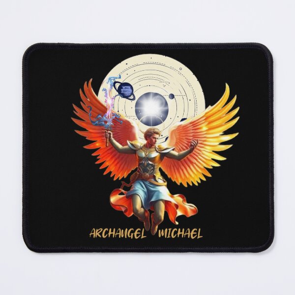 Item preview, Spiritual Archangel Michael in Cosmic War designed and sold by DivineHaven.