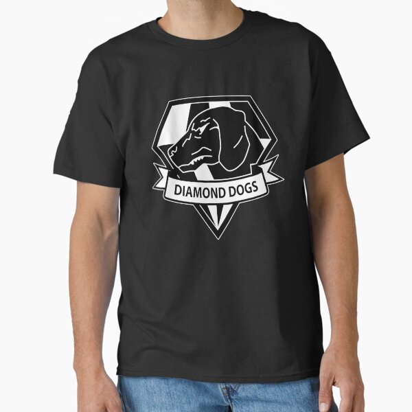 Item preview, MGS 5 - Metal Gear Solid - Diamond Dogs Monochrom designed and sold by Vincent Strauss.