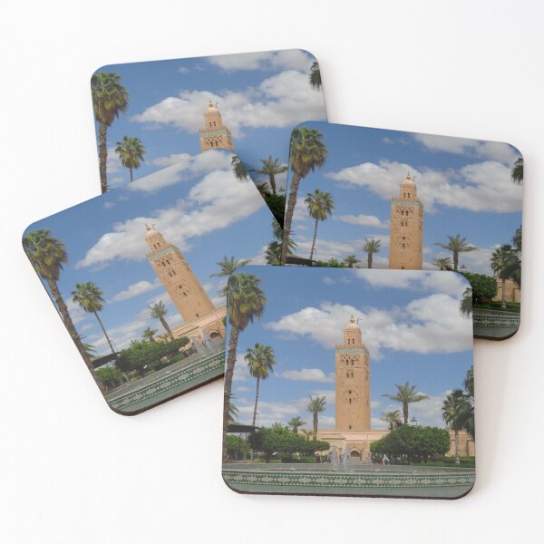 Item preview, Fountain, Palm Trees & Koutoubia Minaret, Marrakesh designed and sold by wiggyofipswich.