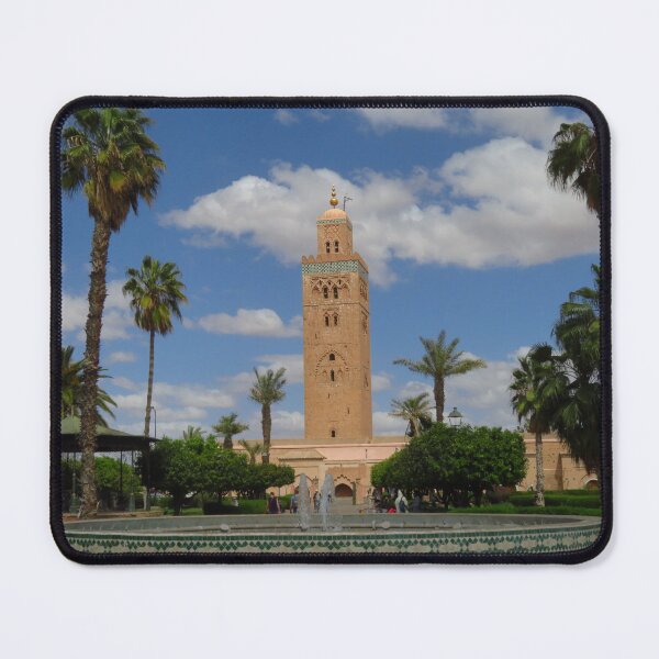 Item preview, Fountain, Palm Trees & Koutoubia Minaret, Marrakesh designed and sold by wiggyofipswich.