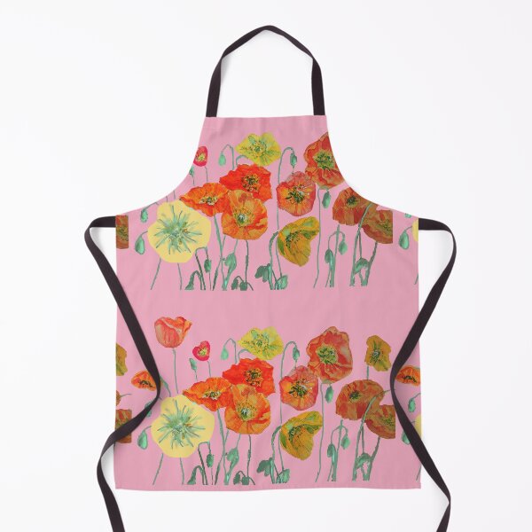 Item preview, Rojo Naranja Amarillo Amapolas Arte Acuarela designed and sold by Sarah Rajkotwala.