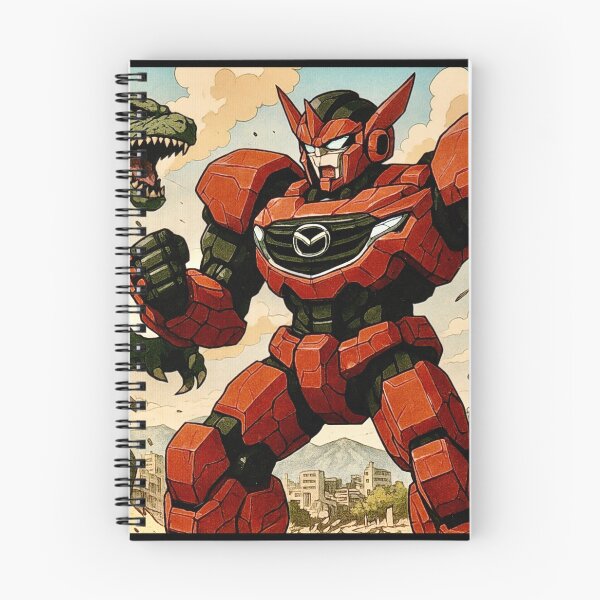 Item preview, Mazda Transformer contra Godzilla en Hiroshima designed and sold by DarcyPaparazzi.