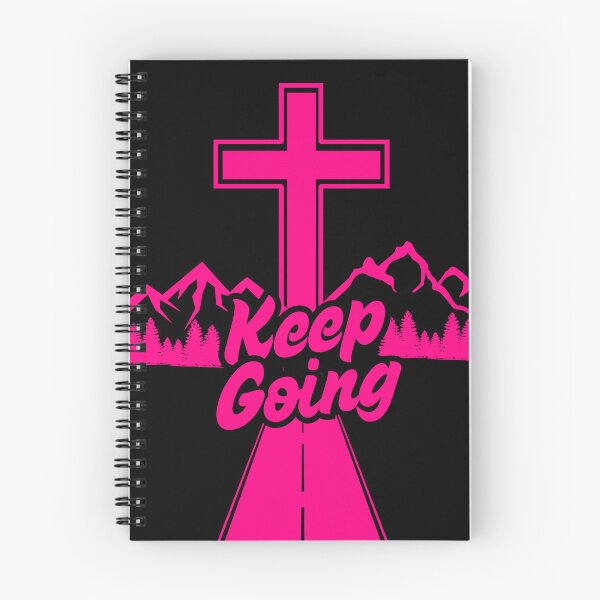 Item preview, Keep Going Christian Journey - Christian Cross.  designed and sold by MoriaStore.