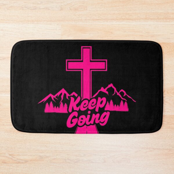 Item preview, Keep Going Christian Journey - Christian Cross.  designed and sold by MoriaStore.