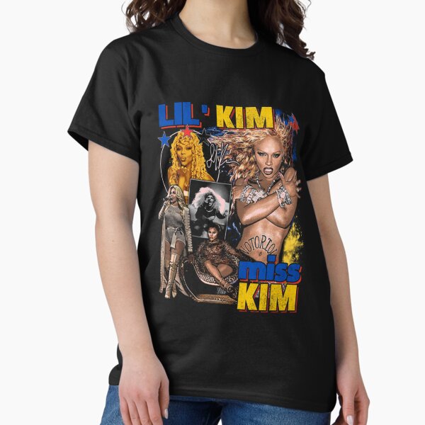 Lil'Kim The Notorious KIM フルグラフィックシャツ Lil'Kim The Notorious KIM フルグラフィックシャツ ミュージシャン
