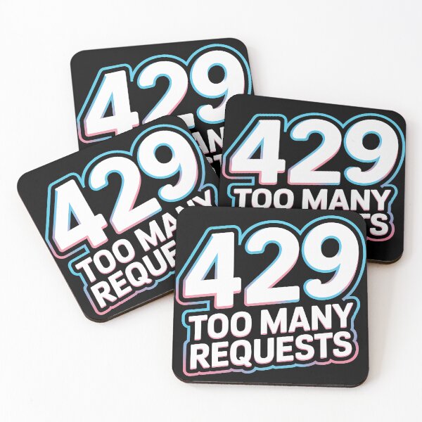 Item preview, Http Code - 429 Too Many Requests designed and sold by Funny Vintage Stickers And T-Shirts.