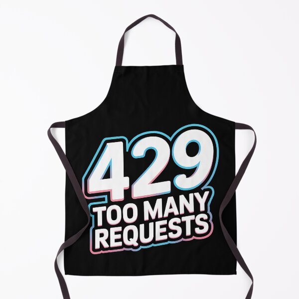 Item preview, Http Code - 429 Too Many Requests designed and sold by Funny Vintage Stickers And T-Shirts.