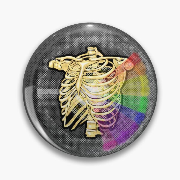 Item preview, Rainbow Light Through Ribcage Prism designed and sold by TheWitchCoven.