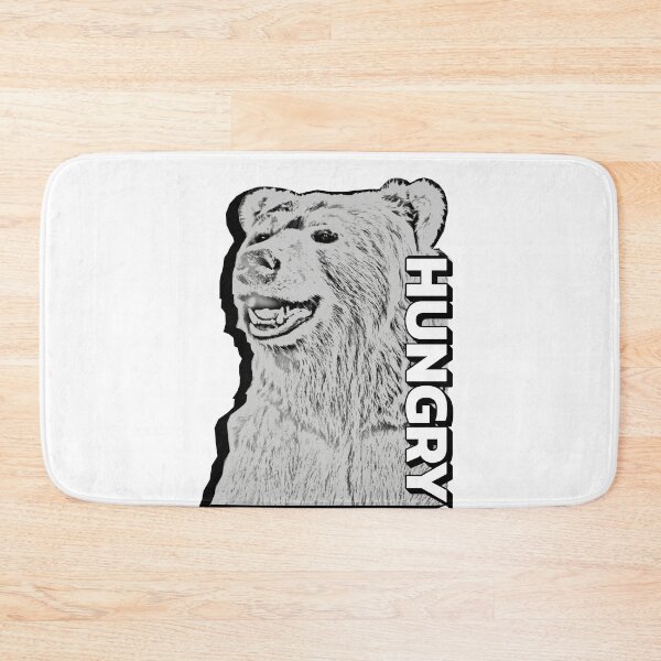 Item preview, Hungry Bear - Fun and Fierce Wildlife Design designed and sold by ArtsyExplorer.