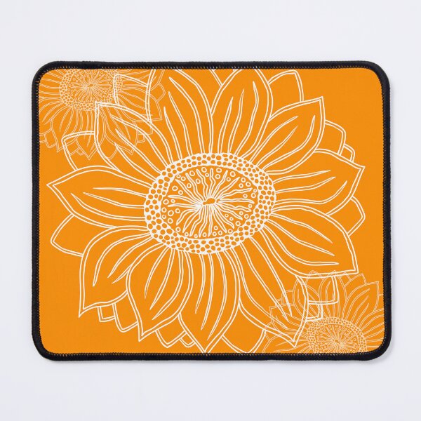 Item preview, Abstract Sunflower Tile designed and sold by Jessica Kristine.
