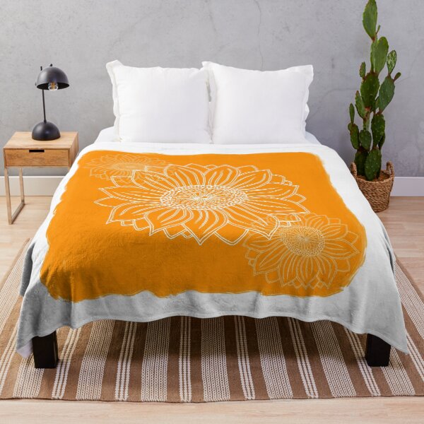 Item preview, Abstract Sunflower Tile designed and sold by Jessica Kristine.