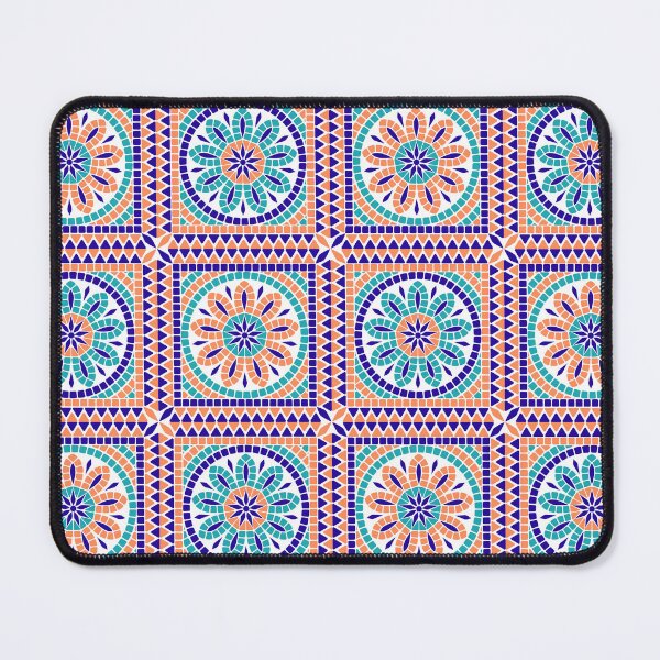 Item preview, Floral Geometric Mosaic designed and sold by kiyanochka.