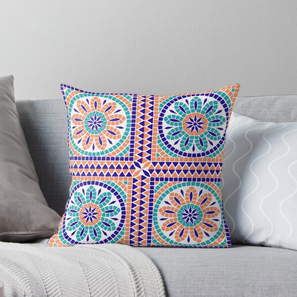 Item preview, Floral Geometric Mosaic designed and sold by kiyanochka.