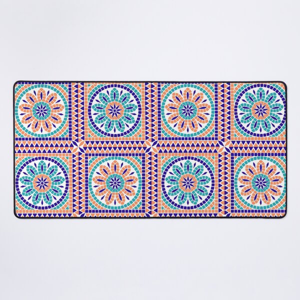Item preview, Floral Geometric Mosaic designed and sold by kiyanochka.