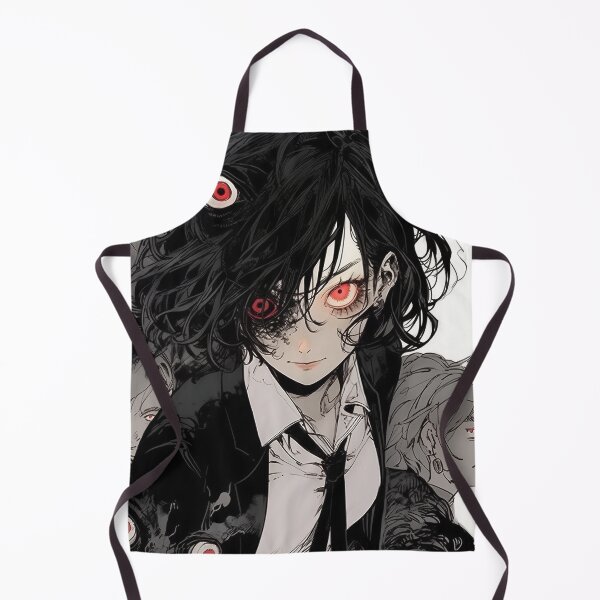 Item preview, Eerie Black and Red Anime Girl designed and sold by bubblegoth.