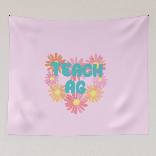 Item preview, Teach Ag floral designed and sold by Ag4Jesus1.