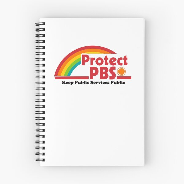 Item preview, Protect PBS Public Broadcasting Service Subtle Political Protest Anti Trump designed and sold by Cute-Collection.