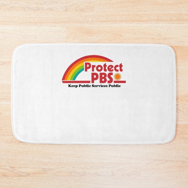 Item preview, Protect PBS Public Broadcasting Service Subtle Political Protest Anti Trump designed and sold by Cute-Collection.