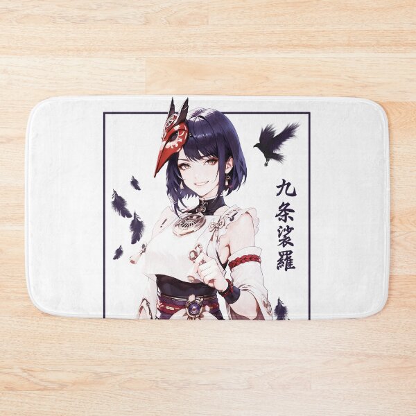 Item preview, Kujou Sara Genshin Impact Aesthetic Anime Vaporwave designed and sold by theodorchik.