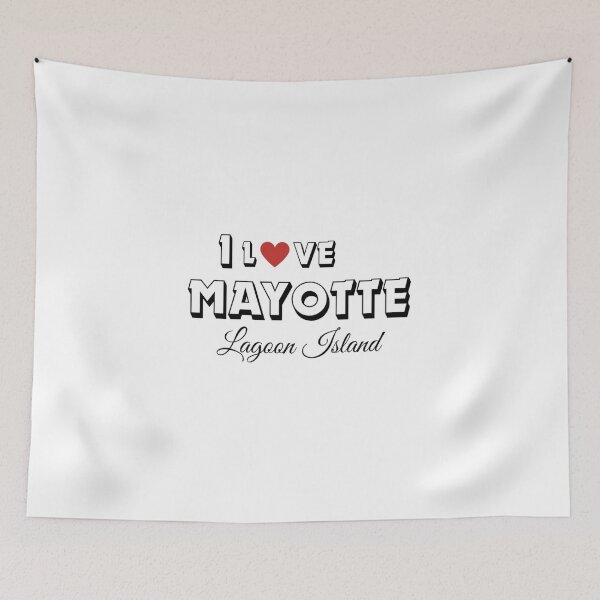 Item preview, I love Mayotte lagoon island designed and sold by FoxinhoSoumaila.
