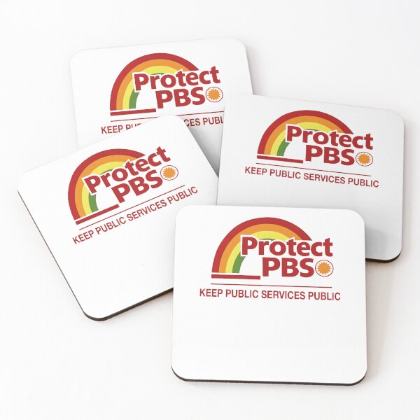 Item preview, Protect PBS Rainbow Keep Public Services Public designed and sold by Cute-Collection.