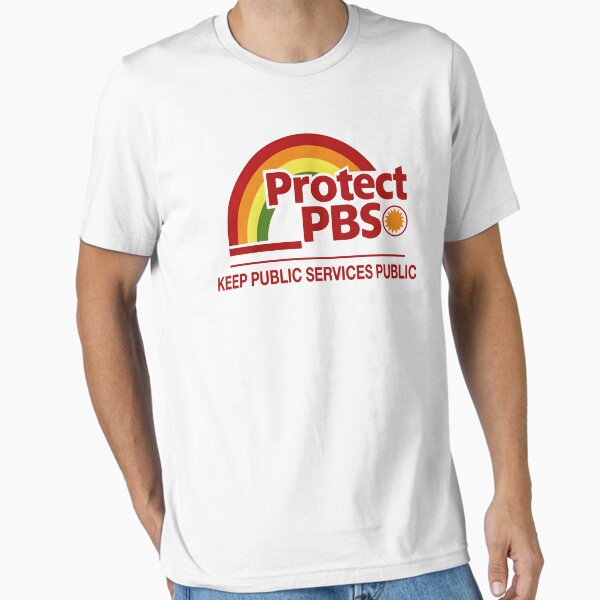 Item preview, Protect PBS Rainbow Keep Public Services Public designed and sold by Cute-Collection.