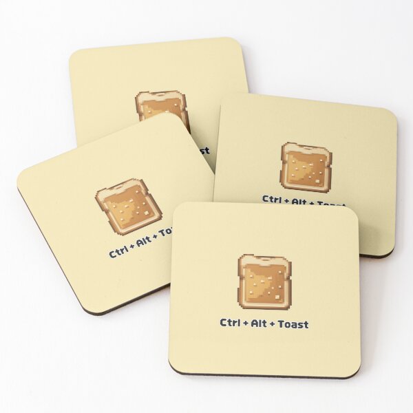 Item preview, Pixel Art (Toast) : Ctrl + Alt + Toast designed and sold by mallardpark.