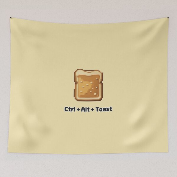 Item preview, Pixel Art (Toast) : Ctrl + Alt + Toast designed and sold by mallardpark.