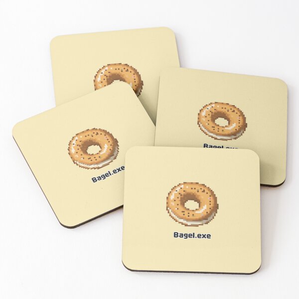 Item preview, Pixel Art : Bagel.exe designed and sold by mallardpark.