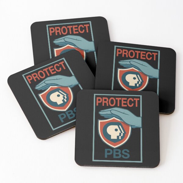 Item preview, Protect PBS Retro Public Broadcasting Support designed and sold by Cute-Collection.