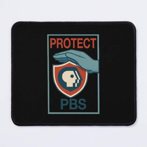 Item preview, Protect PBS Retro Public Broadcasting Support designed and sold by Cute-Collection.