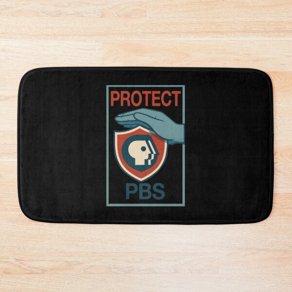 Item preview, Protect PBS Retro Public Broadcasting Support designed and sold by Cute-Collection.