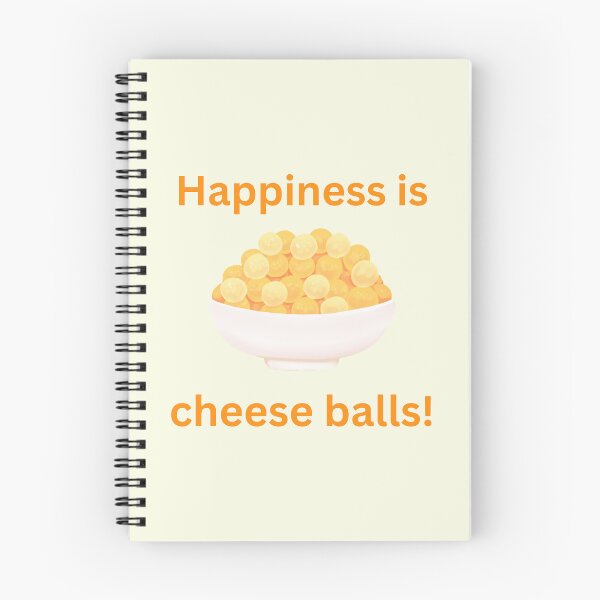 Item preview, Happiness is Cheese Balls designed and sold by Kilted Owl.
