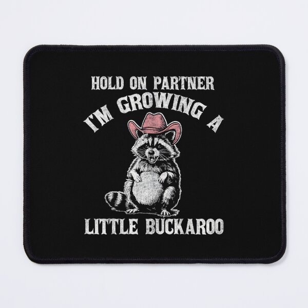 Item preview, Hold On Partner I'm Growing A Little Buckaroo Cowgirl designed and sold by Filek-mable.