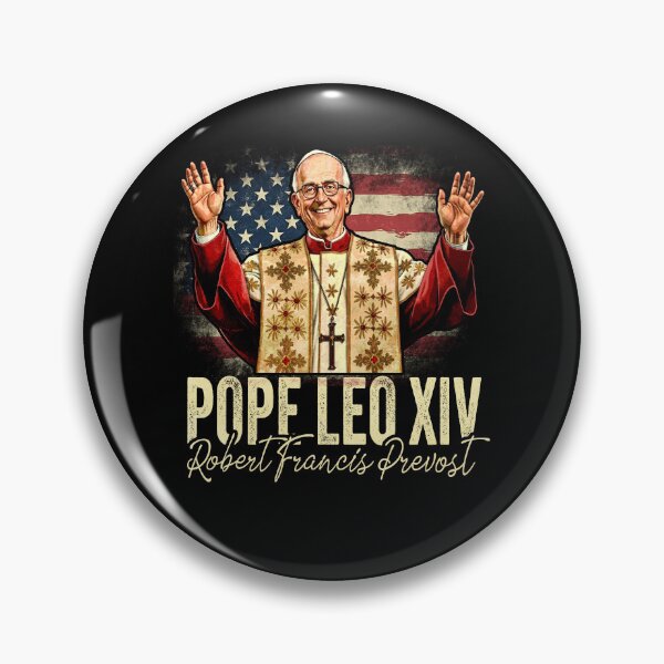 Item preview, Cardinal Robert Prevost Pope Leo XIV designed and sold by MackenzieBin.