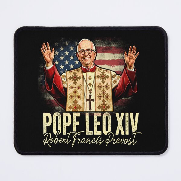 Item preview, Cardinal Robert Prevost Pope Leo XIV designed and sold by MackenzieBin.