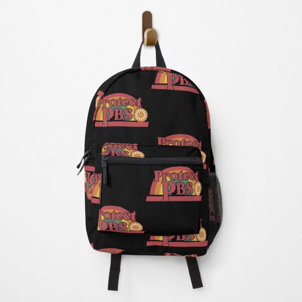 Item preview, Protect PBS Retro Rainbow Public Service designed and sold by Cute-Collection.