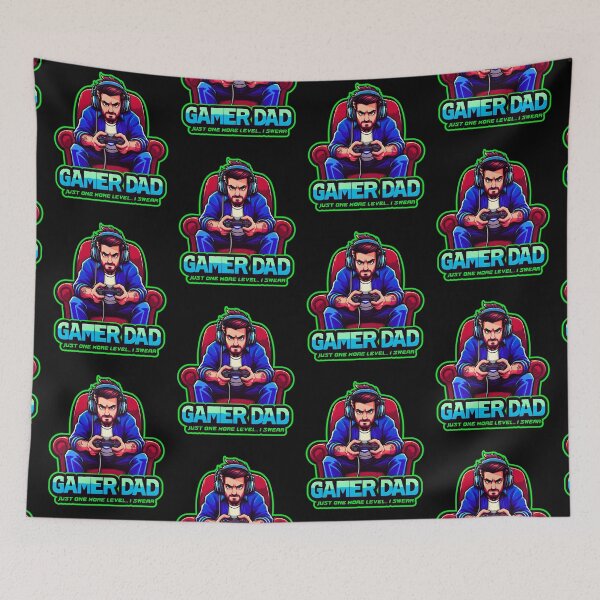 Item preview, Fathers Day Gaming Dad  designed and sold by WoodburyLake.