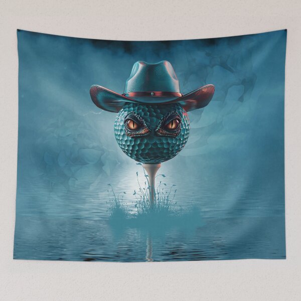 Item preview, Eyes of the Jungle: The Cowboy Golf Ball. designed and sold by nicky2342.