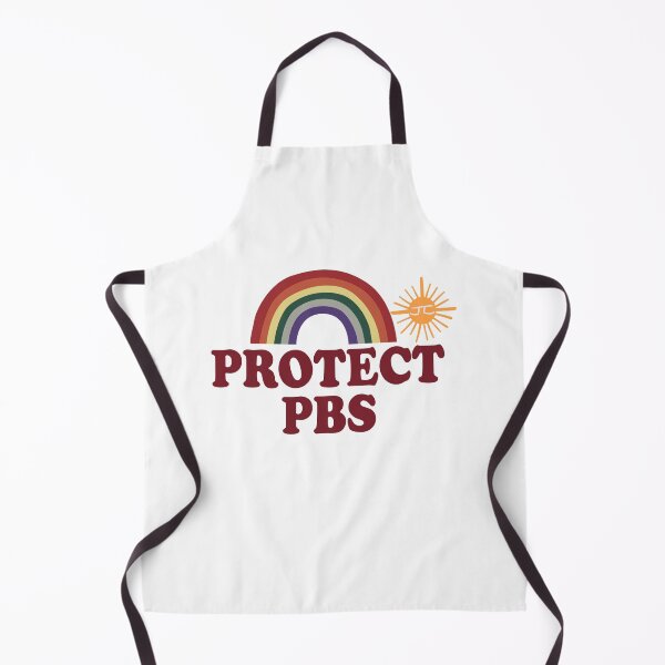 Item preview, Protect PBS Save Public Broadcasting Embroidered Anti Trump designed and sold by Cute-Collection.